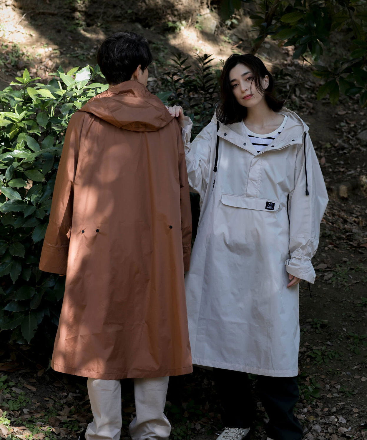 PULLOVER LONG RAIN COAT