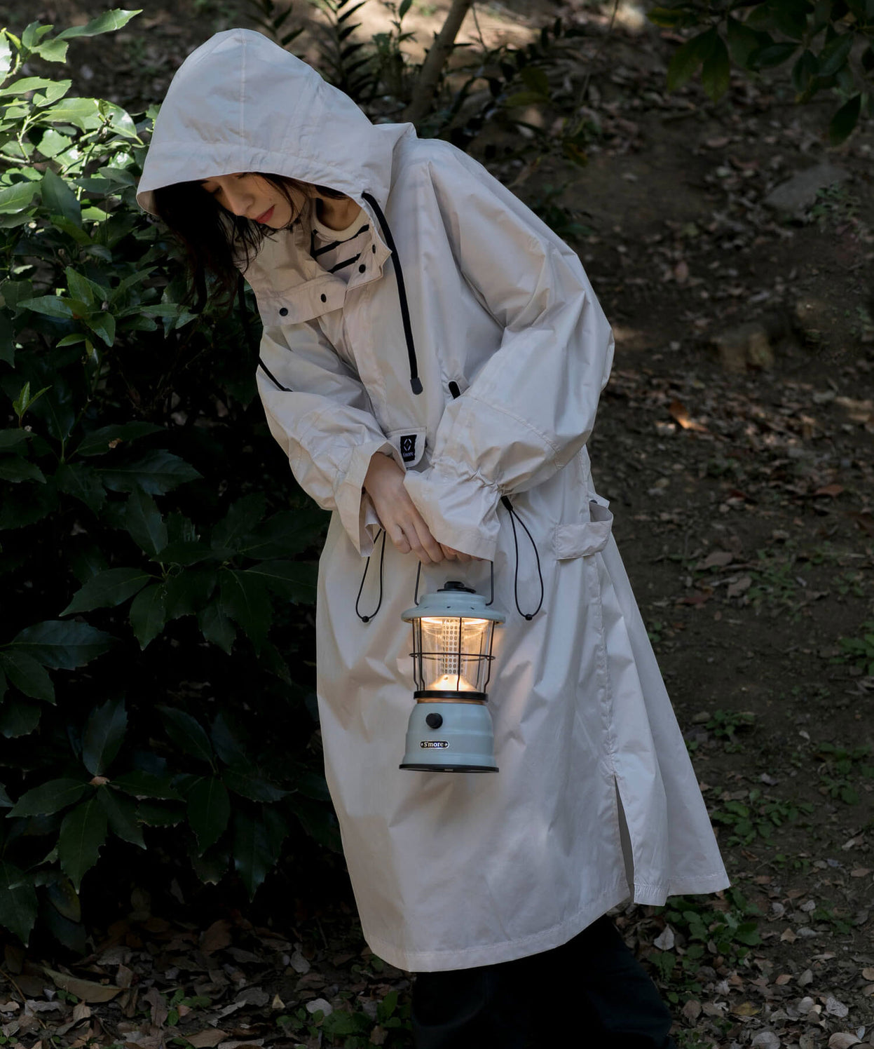 PULLOVER LONG RAIN COAT