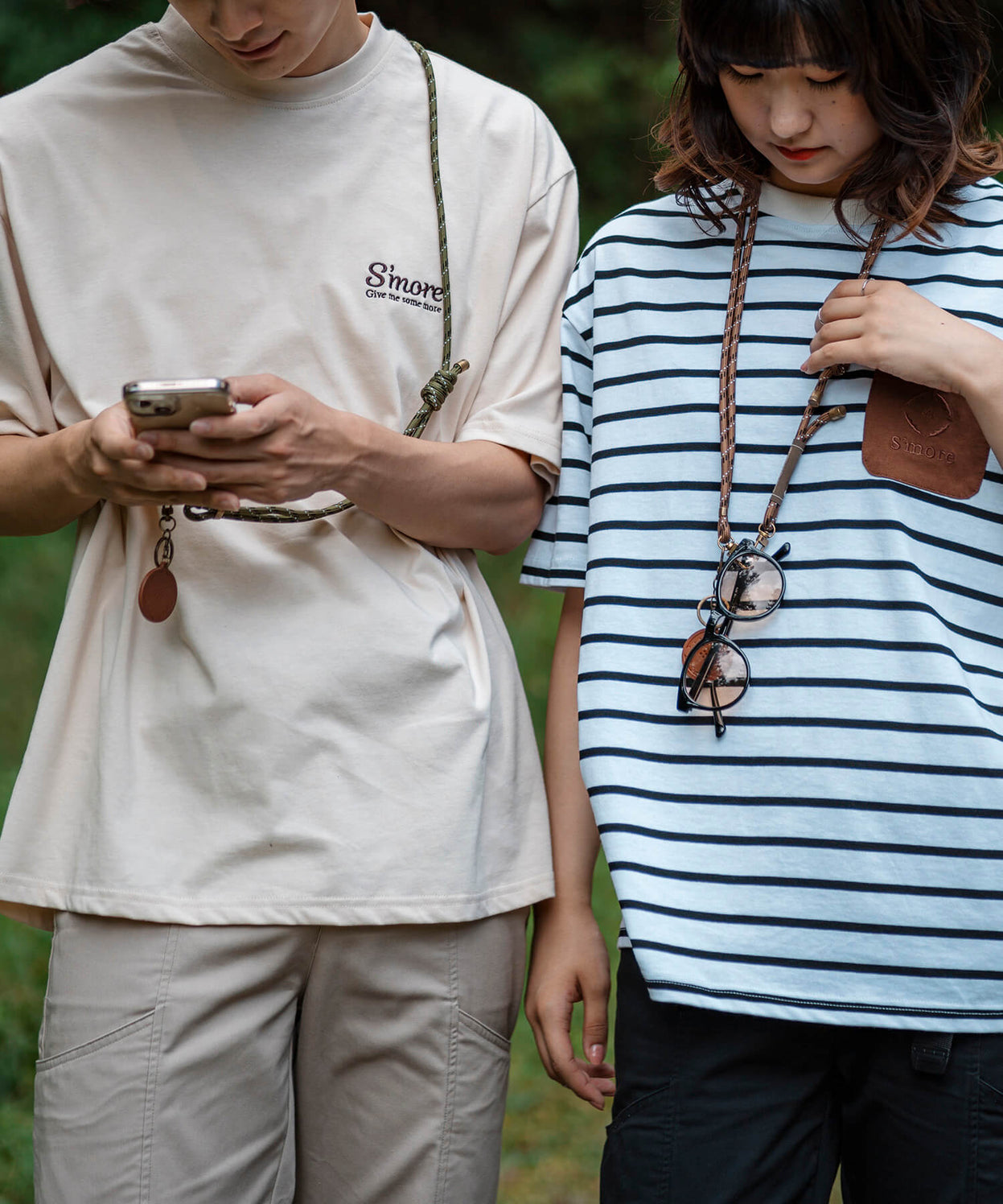 Smartphone shoulder strap