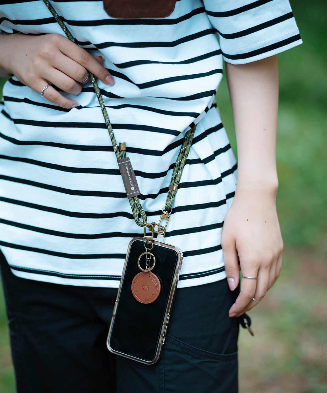 Smartphone shoulder strap