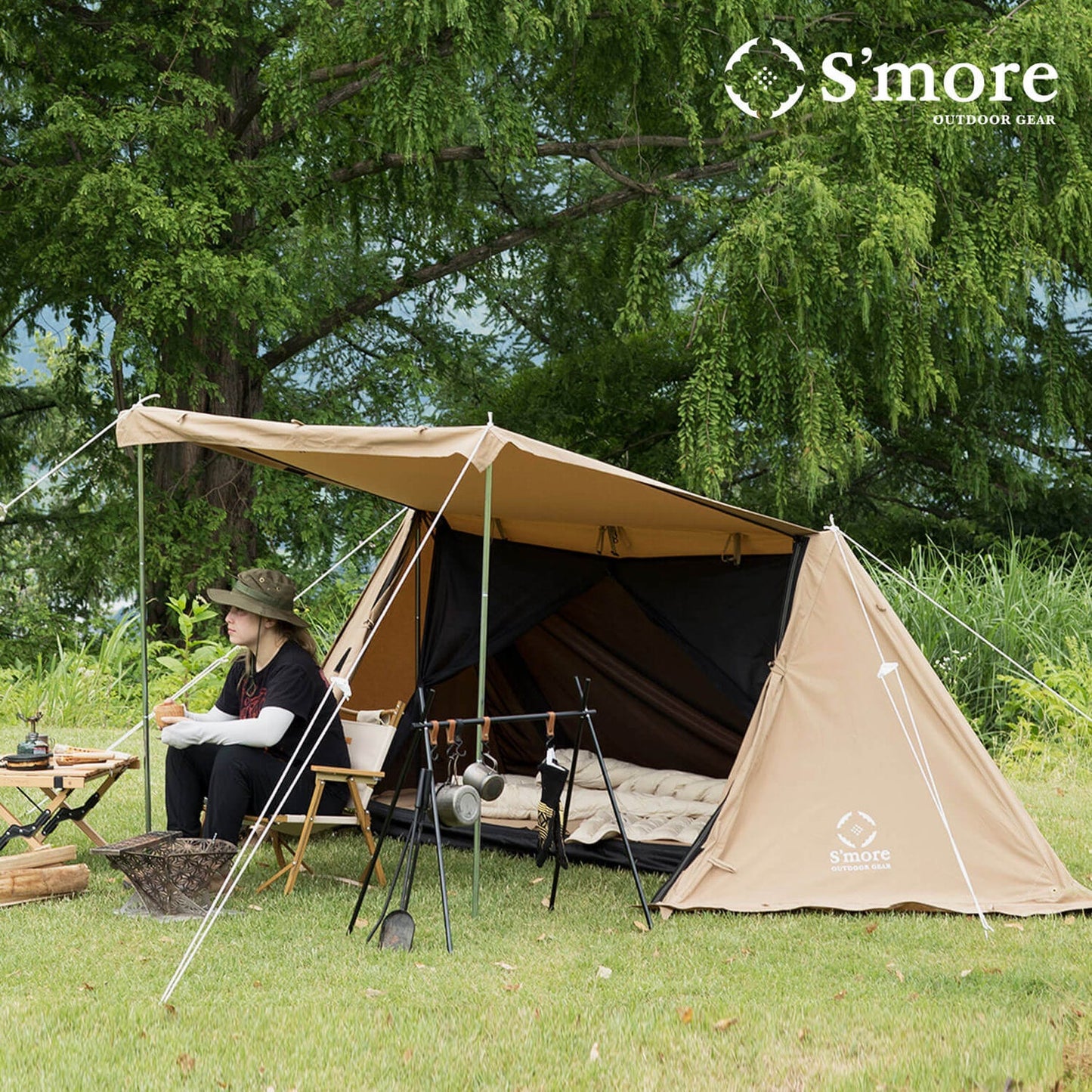 【 Kleine Base 】 クライネベース ポリコットン パップテント