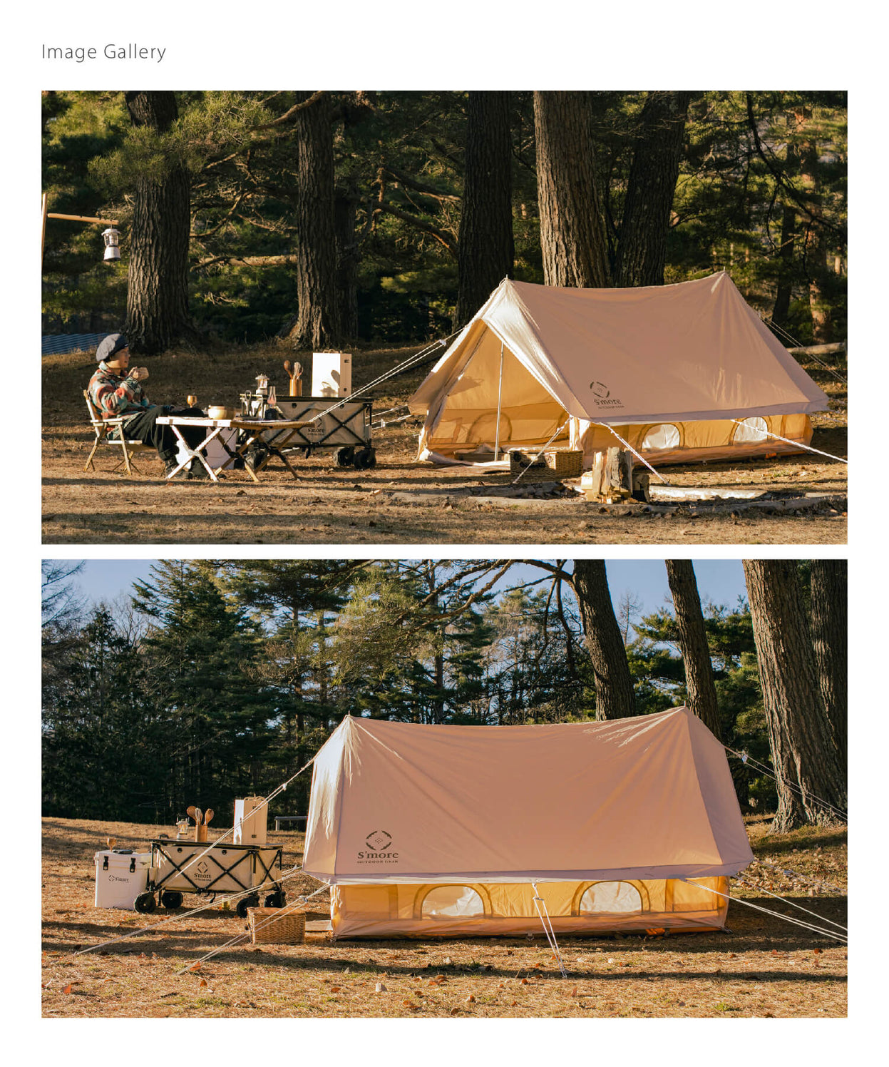 【 Hommi 】 ホミー ポリコットン家型テント