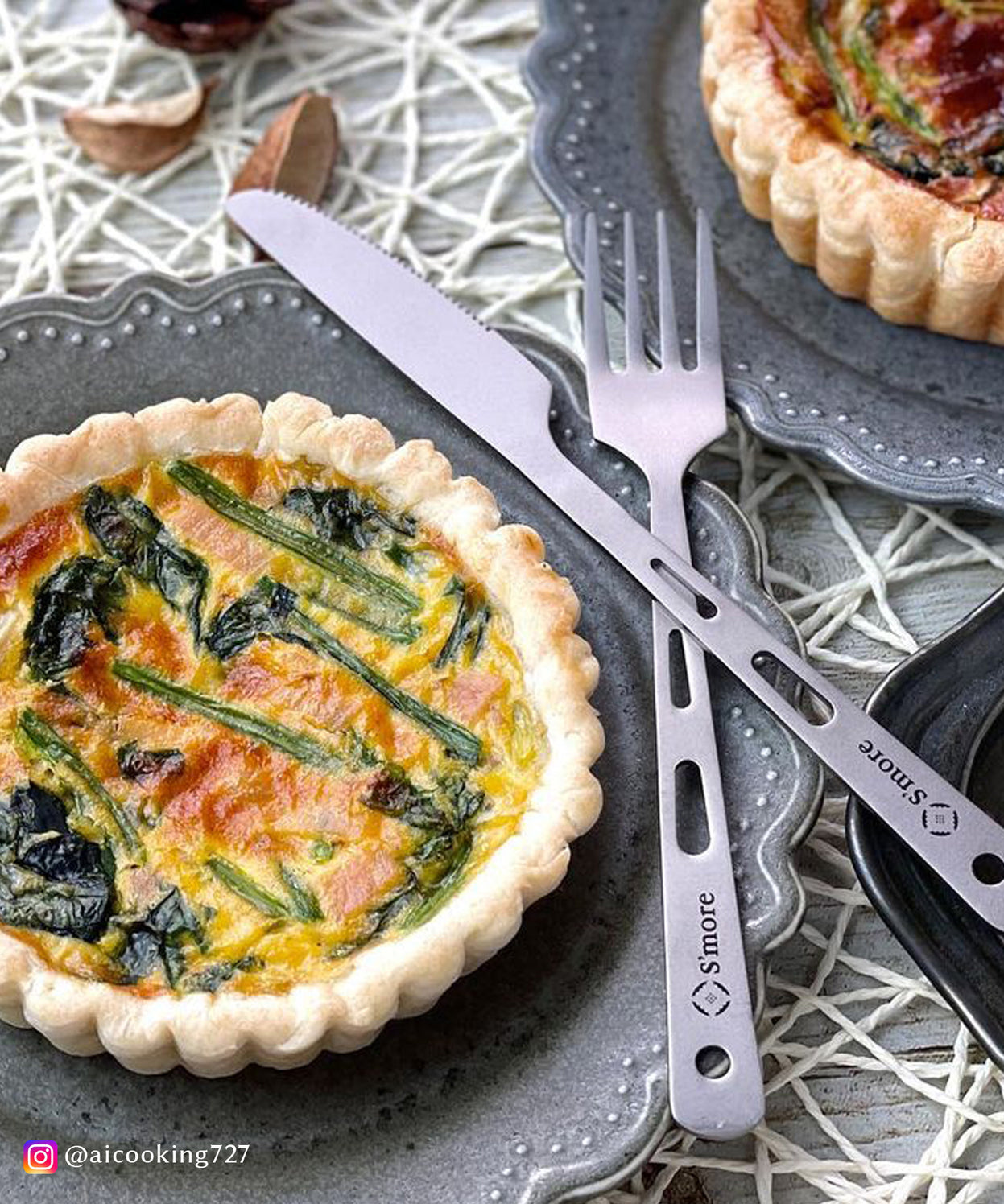 【 Titanium Cutlery Set 】 チタニウムカトラリーセット カトラリー 4点セット