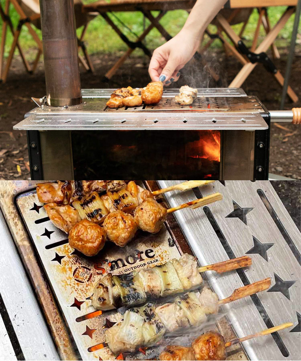 【 Magic Stove 】 持ち運びコンパクト収納★薪ストーブ