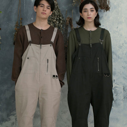 HALF ZIP BIG OVERALL