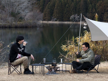 【 和柄アウトドアテーブル 6枚セット 】 和柄組み合わせテーブル