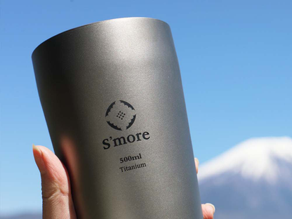 【 Titanium tumbler double ( ダブルウォール ) 】チタニウムタンブラーダブル チタンタンブラー