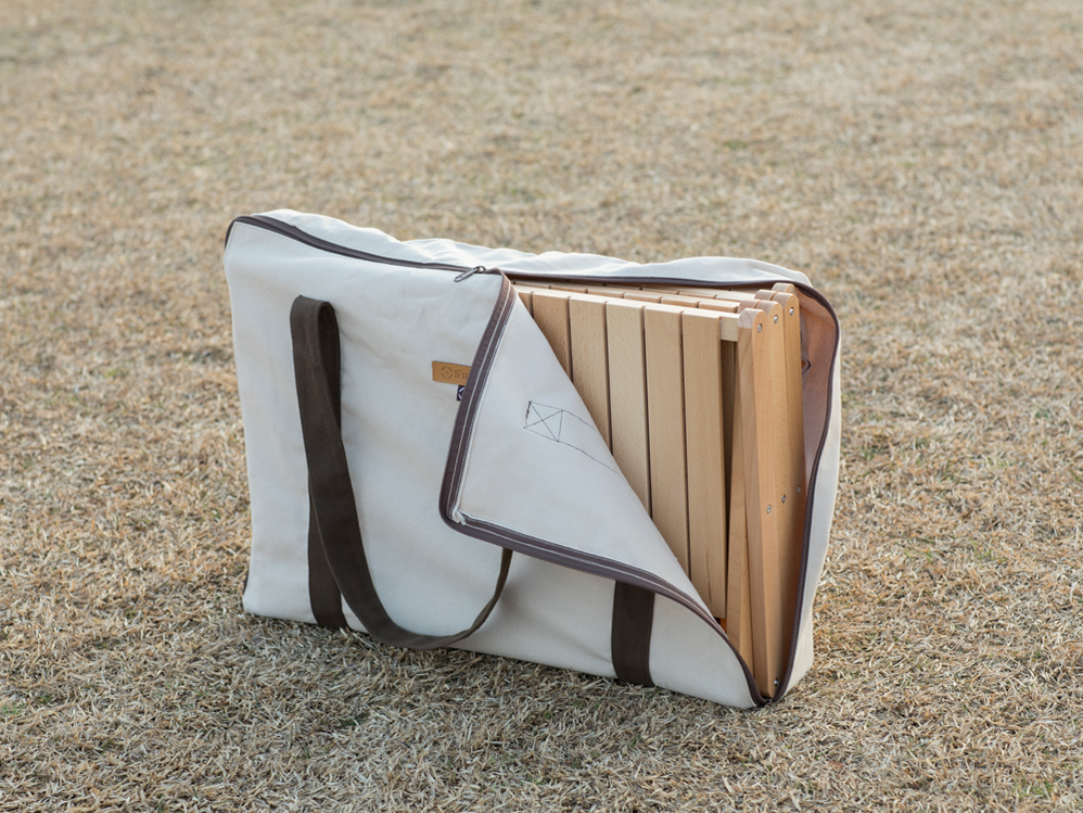 【Woodi Folding Rack】折り畳み木製4段ラック