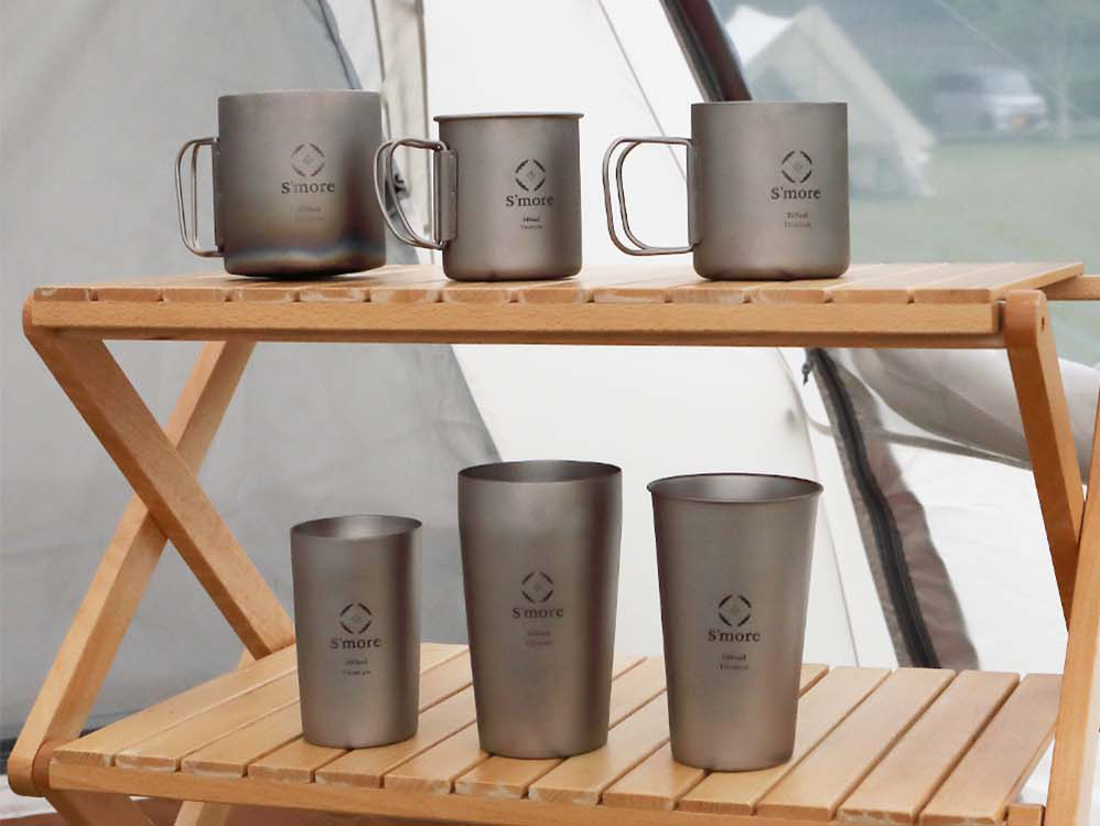 【 Titanium tumbler double ( ダブルウォール ) 】チタニウムタンブラーダブル チタンタンブラー