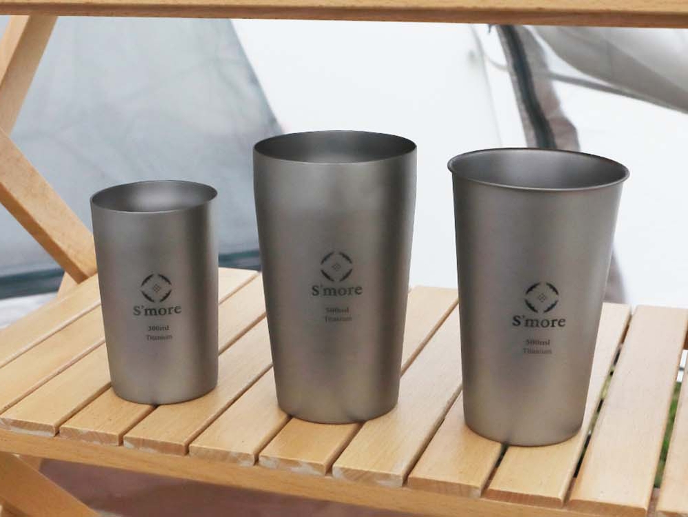 【 Titanium tumbler double ( ダブルウォール ) 】チタニウムタンブラーダブル チタンタンブラー