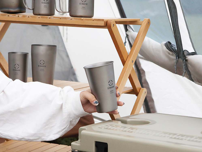 【 Titanium tumbler double ( ダブルウォール ) 】チタニウムタンブラーダブル チタンタンブラー