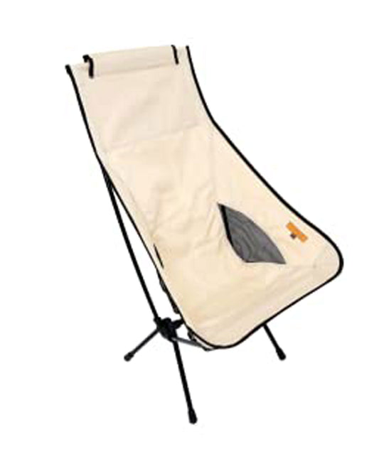 【 Alumi High-back Chair 】アルミハイバックチェア 深い座面で体にフィット