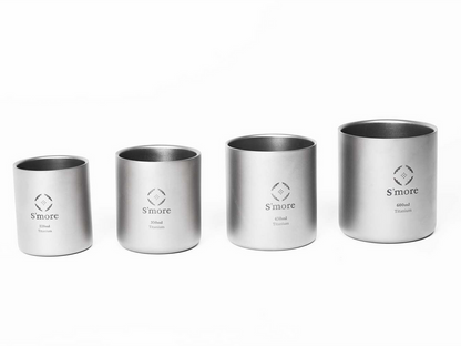 【Titanium cup double 】二重構造 チタンカップ