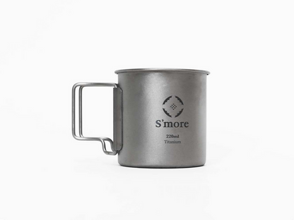 【 Titanium Mug ( シングルウォール ) 】 チタニウムマグ チタンマグカップ 220ml 300ml
