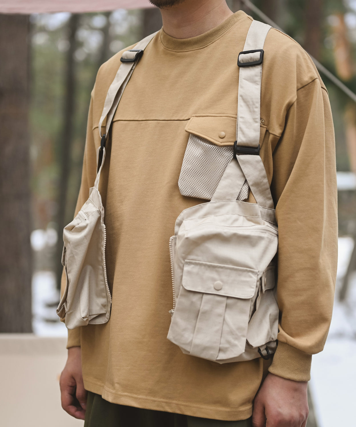 Big pocket fishing vest