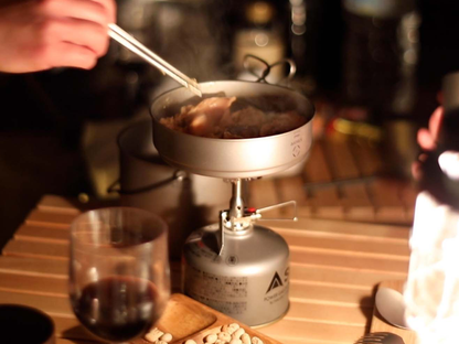 【 Titanium Cook Set 】 チタンクッカー2点セット