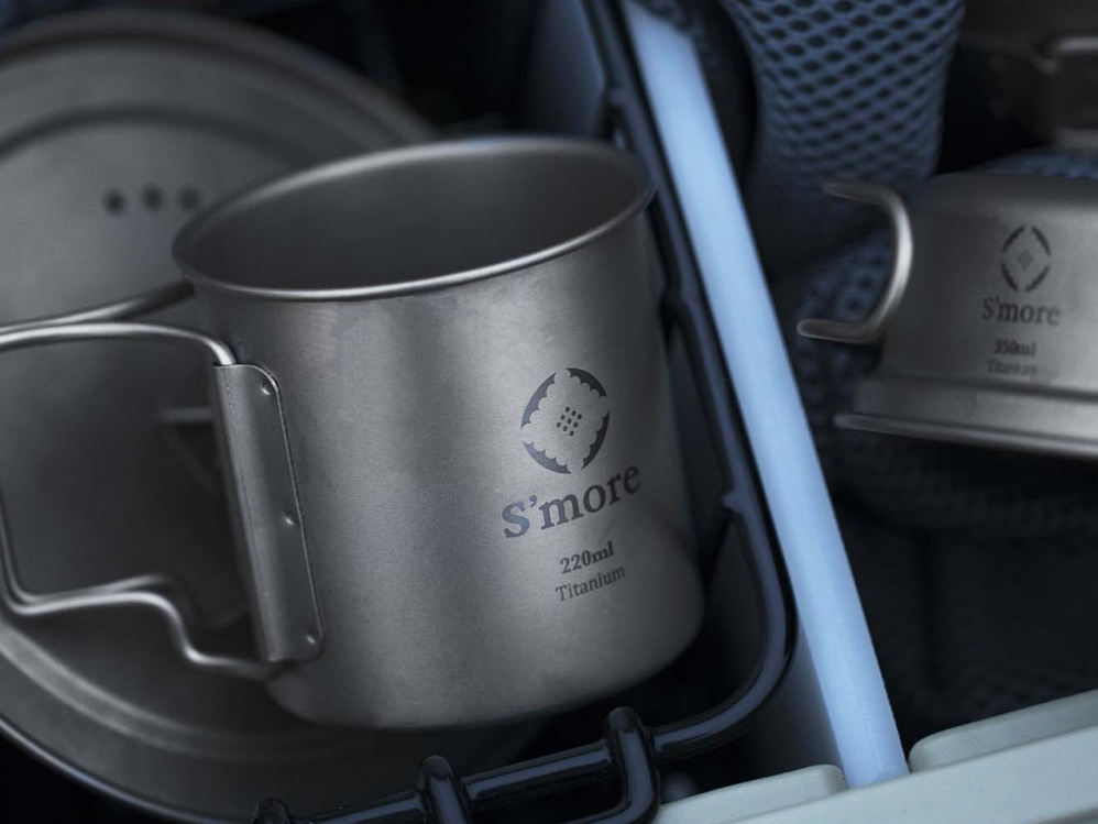 【 Titanium Mug ( シングルウォール ) 】 チタニウムマグ チタンマグカップ 220ml 300ml