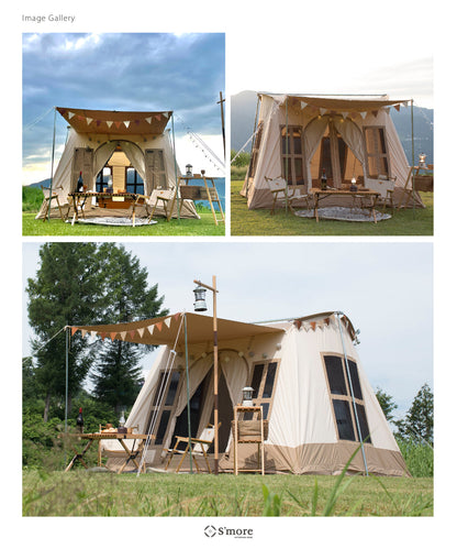 【 Cookie Garland 】 クッキーガーランド S'moreロゴ印字の合皮素材ガーランド