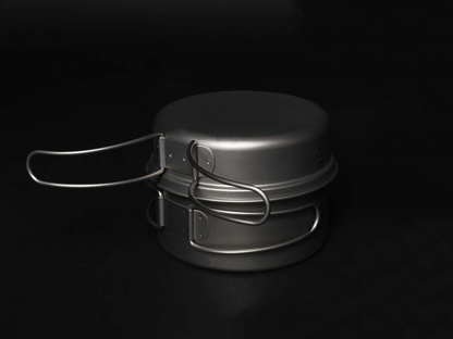 【 Titanium Cook Set 】 チタンクッカー2点セット