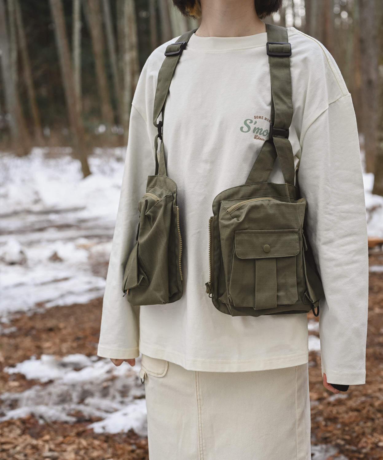 Big pocket fishing vest