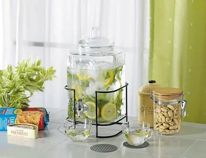 ガラスドリンクサーバー 6L 2WAYスタンド付 / Glass Drink Server 6L included 2Way Stand