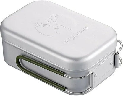 アルミ角型クッカー 1合 / Rect Aluminium Cooker