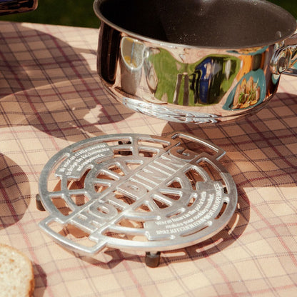 ALUMINUM TRIVET HOT-DINING / アルミニウム トリベット ホット ダイニング