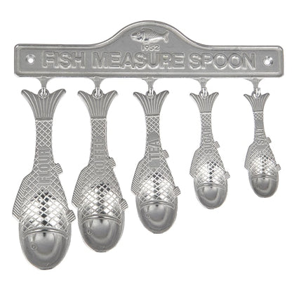 ALUMINUM FISH MEASURING SPOON SET / アルミニウム フィッシュ メジャーリング スプーン セット
