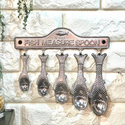 ALUMINUM FISH MEASURING SPOON SET / アルミニウム フィッシュ メジャーリング スプーン セット