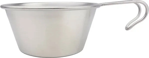 ステンレス シェラカップ 螺旋仕上 / Spiral Finished Stainless Sierra Cup