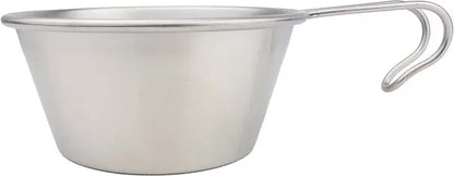 ステンレス シェラカップ 螺旋仕上 / Spiral Finished Stainless Sierra Cup