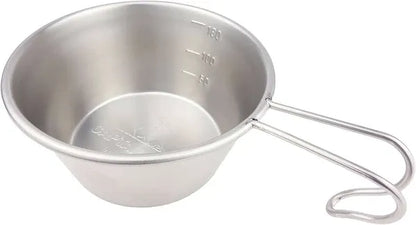 ステンレス シェラカップ 螺旋仕上 / Spiral Finished Stainless Sierra Cup