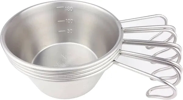 ステンレス シェラカップ 螺旋仕上 / Spiral Finished Stainless Sierra Cup