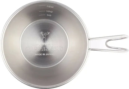 ステンレス シェラカップ 螺旋仕上 / Spiral Finished Stainless Sierra Cup