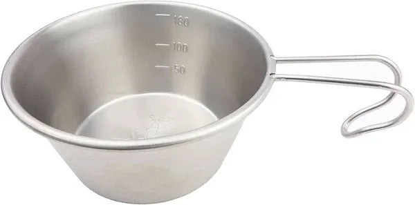 ステンレス シェラカップ 螺旋仕上 / Spiral Finished Stainless Sierra Cup