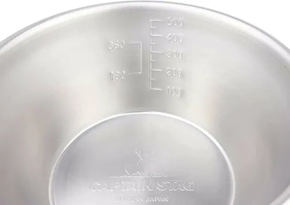 ステンレス ビッグシェラカップ 螺旋仕上 / Spiral Finished Stainless Big Sierra Cup