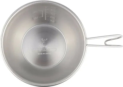 ステンレス ビッグシェラカップ 螺旋仕上 / Spiral Finished Stainless Big Sierra Cup