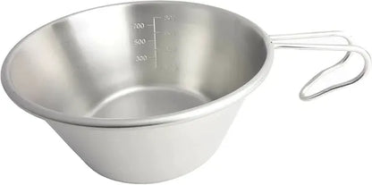 ステンレス ビッグシェラカップ 螺旋仕上 / Spiral Finished Stainless Big Sierra Cup