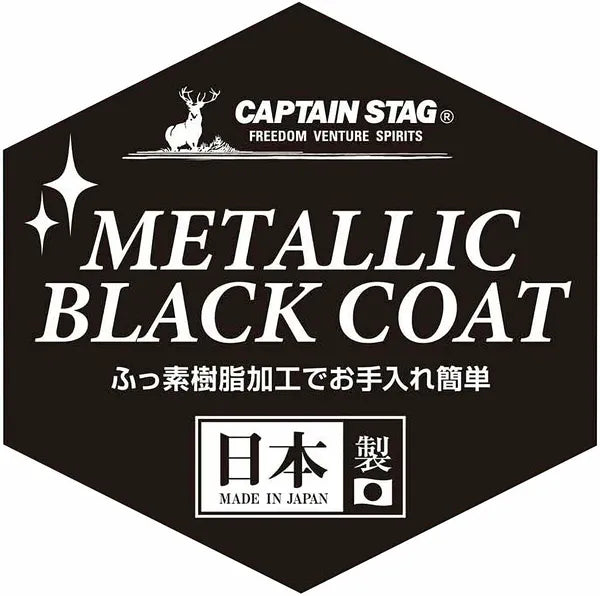 メタリックブラックコート プレート / Metallic Blackcoat Plate