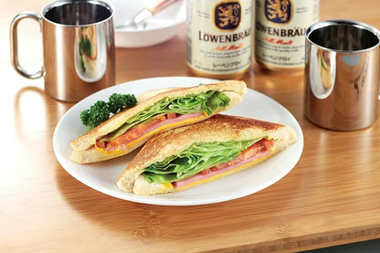 キャストアルミ ホットサンドトースター（フラット） / CAST Aluminium Hotsandwich Toaster<Flat>