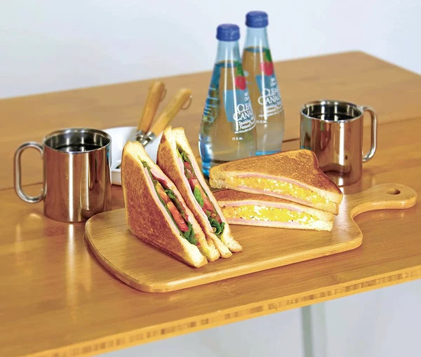 キャストアルミ　ツインサンドトースター（フラット） / CAST Aluminium Twin Hotsandwich Maker<Flat>