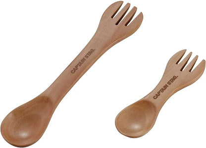 ウッドブレス　スプーン&フォーク2個組セット / Wood Breath Spoon&Fork set of 2