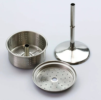 18-8ステンレス製  パーコレーター3カップ / 18-8 Stainless Percolator 3cup