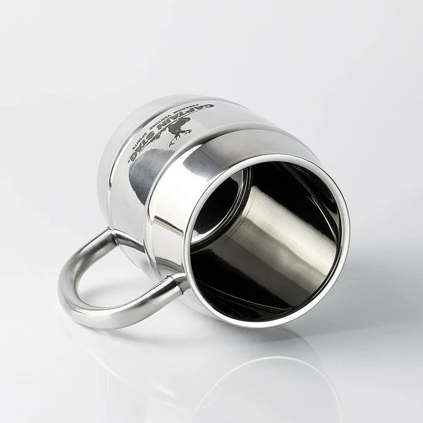 ダブルステン樽型マグカップ420ml / Double Stainless Barrel Shape Mug Cup420ml