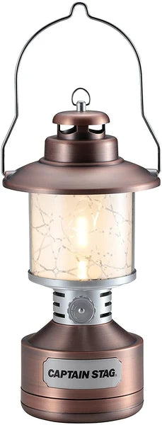 ツインライト LEDランタン ステンドグラス風シート付 / Twin Light LED Lantern Stained glass style sheet included