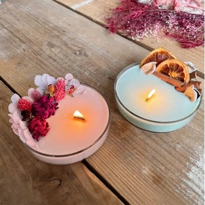 ソイキャンドルキット（木製芯付き） / Soy Candle Kit