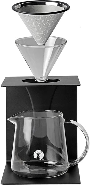 珈琲 ドリッパーセット ブラックスタンド / Coffee Dripper Set Black Stand