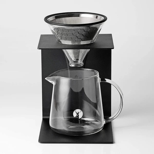 珈琲 ドリッパーセット ブラックスタンド / Coffee Dripper Set Black Stand