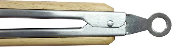 BBQ ウッドグリップトング35cm / BBQ Wood Grip Tongs35cm