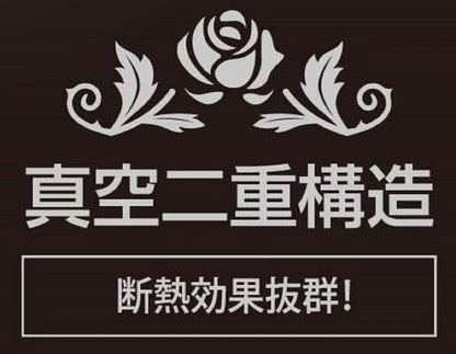 ダブルステンレス ロックグラス / Double Stainless Rocks Glass